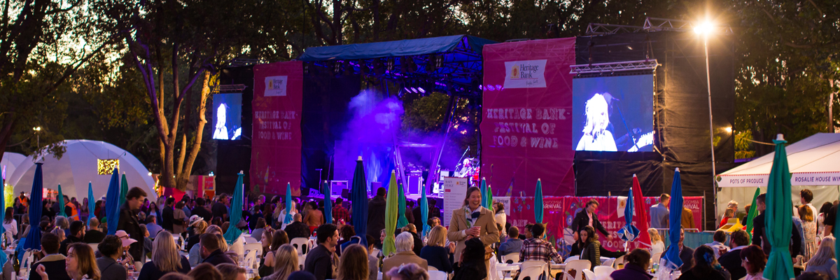2019 – John Farnham to headline The Heritage Bank Festival of Food & Wine at the 70th Toowoomba Carnival of Flowers