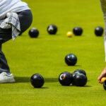 Men Playing Lawn Bowls